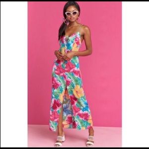 NEW Show Me Your MuMu Barbie Tropical Maxi Dress